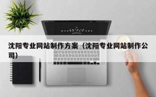 榆林沈阳专业网站制作方案（沈阳专业网站制作公司）